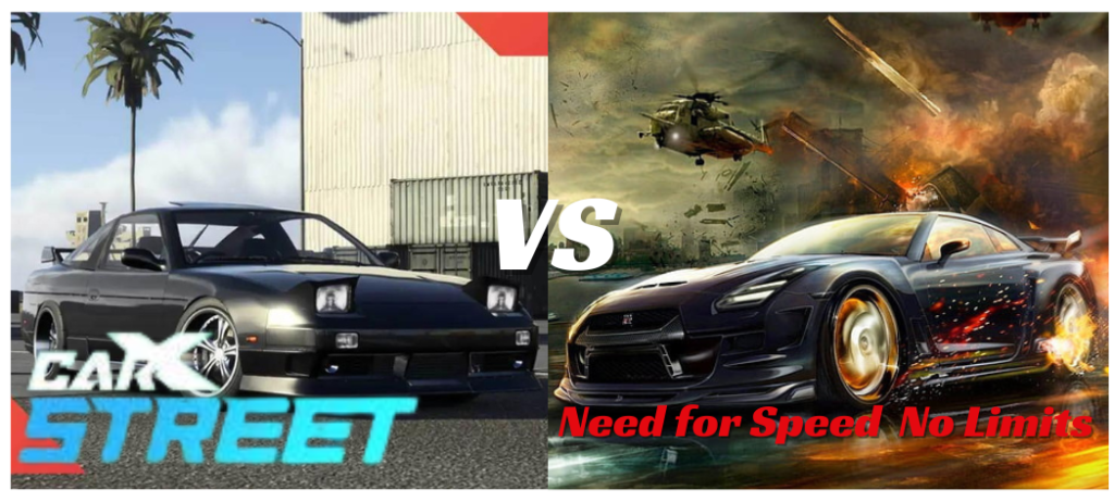 CarX STREET vs Need for Speed No limits