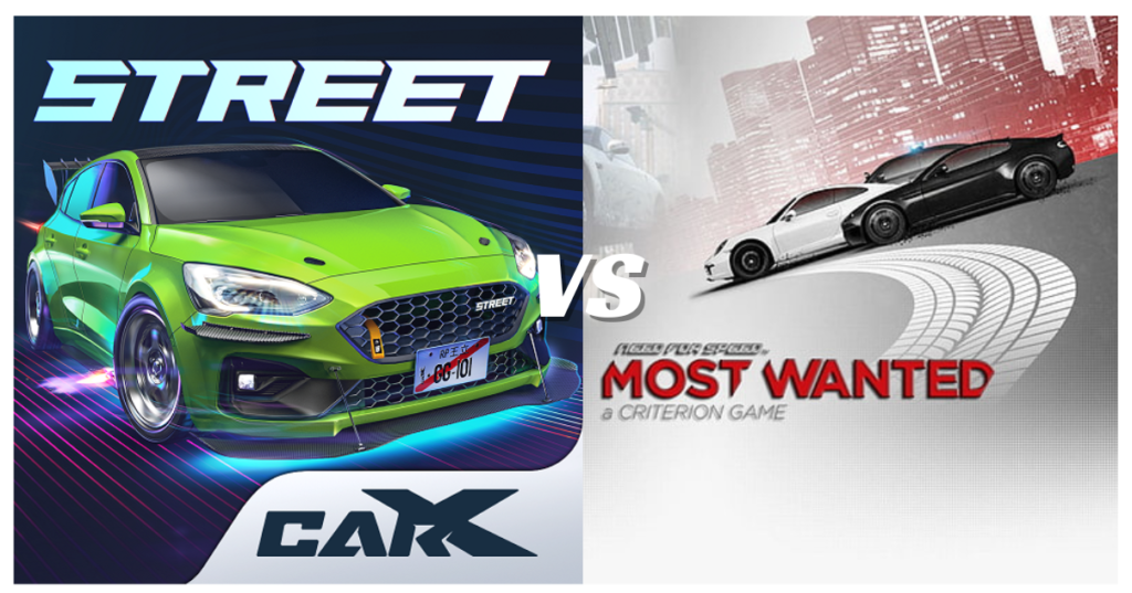 CarX Street vs Need for speed Most wanted