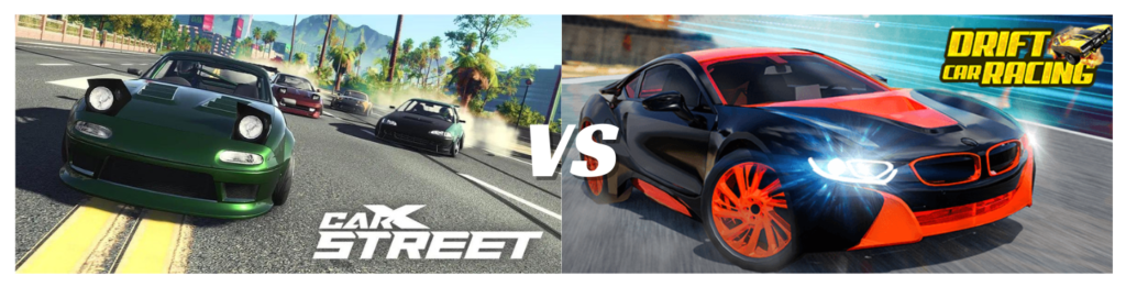 CarX Street vs CarX drift Racing