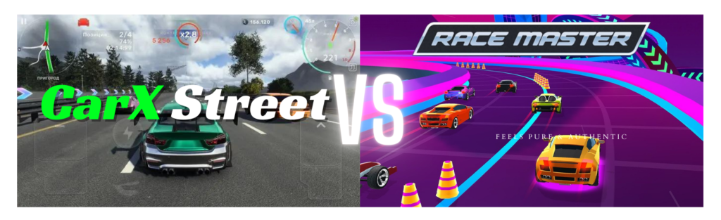 CarX Street vs Race Master