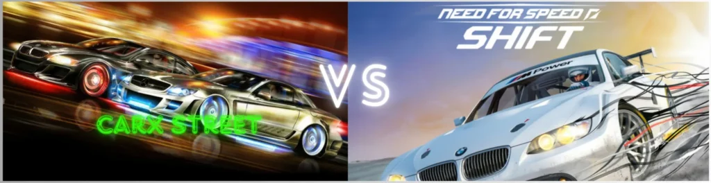 CarX Street vs Static Shift Racing