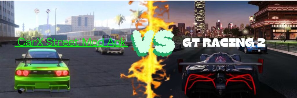 CarX Street vs GT Racing 2