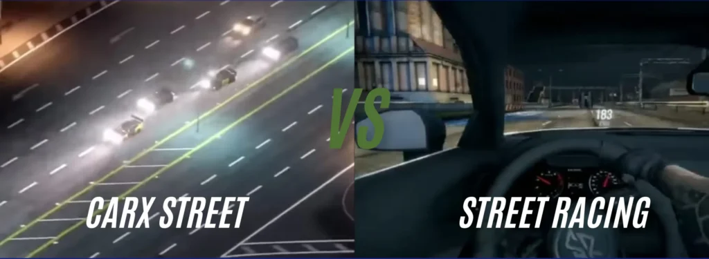 CarX Street vs Street Racing