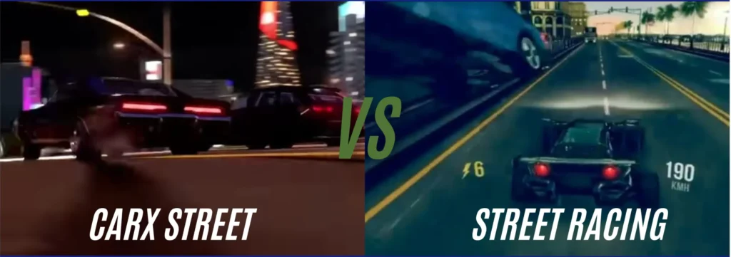 CarX Street vs Street Racing