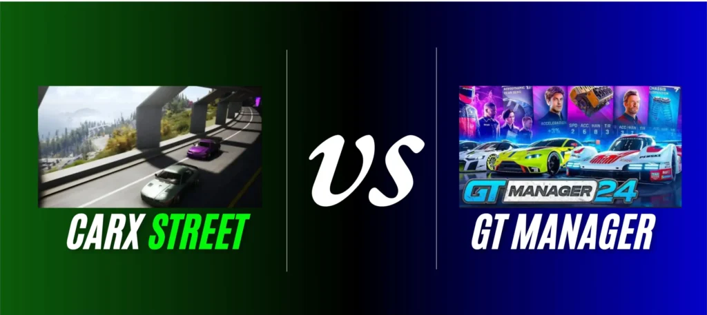 CarX Street vs GT Manager