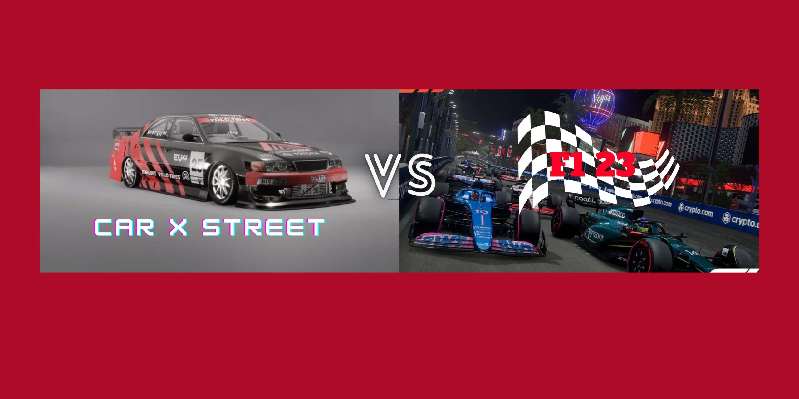 CarX Street vs F1 23