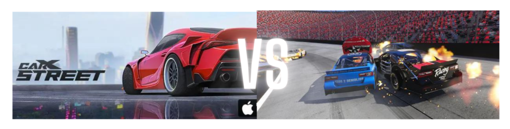 CarX Street vs Stock Car Racing