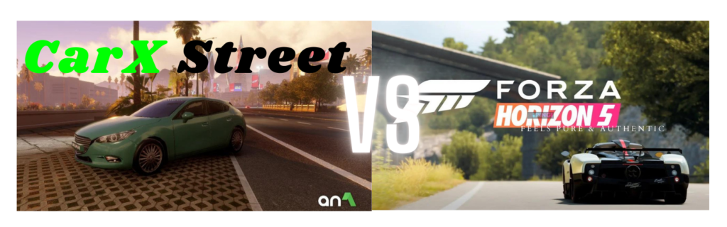 CarX Street vs Forza Horizon 5